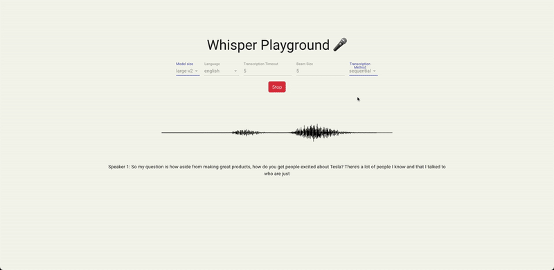 whisper-playground project thumbnail